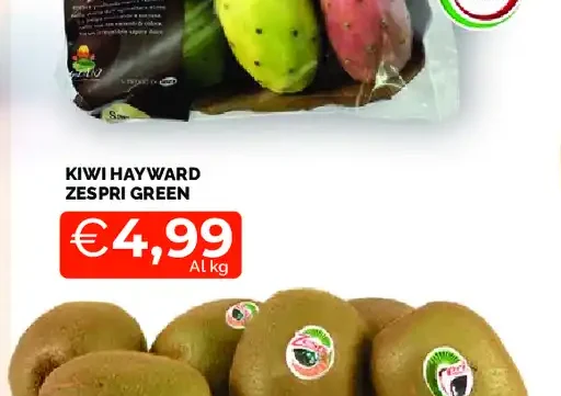 Kiwi Hayward Zespri Green