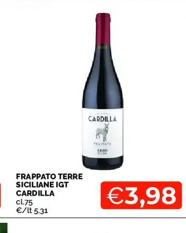 Frappato Terre Siciliane IGT Cardilla