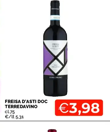 Freisa d'Asti DOC Terradavino