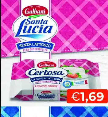 Galbani Santa Lucia Certosa