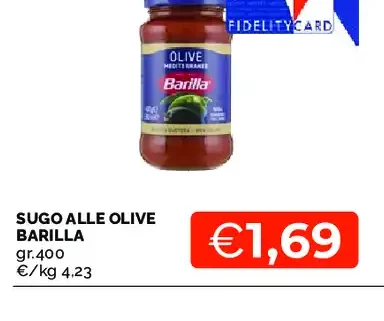 Sugo alle Olive Barilla