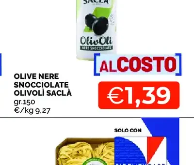 Olive nere snocciolate