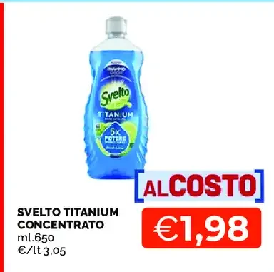 Svelto Titanium concentrato