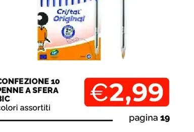 Confezione penne a sfera Bic
