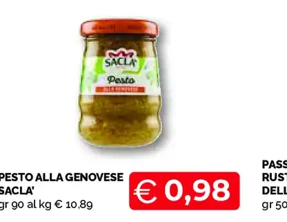 Pesto alla genovese Saclà
