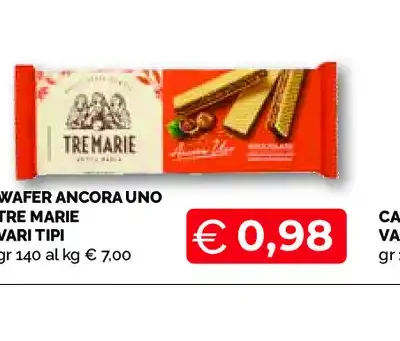 Wafer Ancora Uno Tre Marie