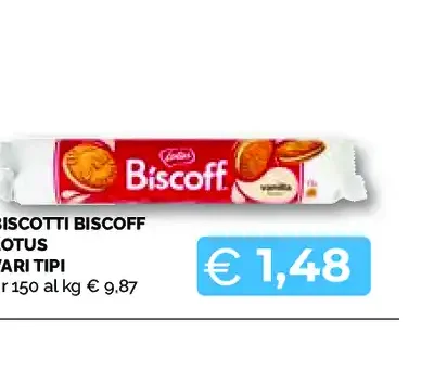 Biscotti Biscoff Lotus vari tipi