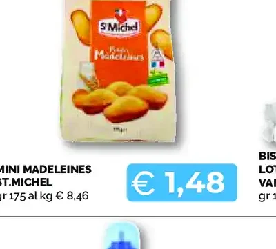 Mini madeleines St. Michel