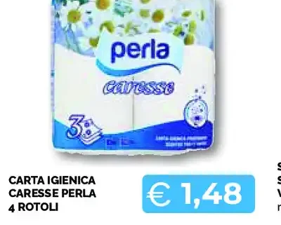 Carta igienica Caress Perla