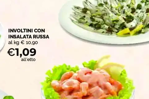 Involtini con insalata russa