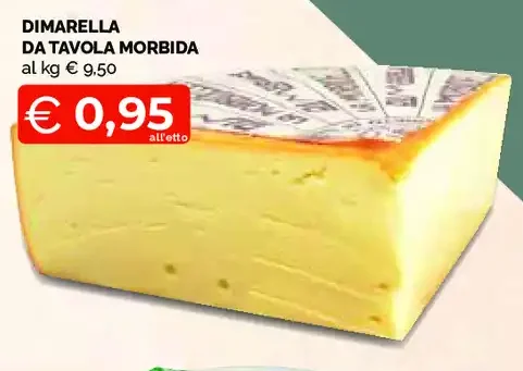 Dimarellа da tavola morbida
