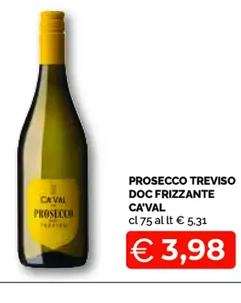 Prosecco Treviso DOC Frizzante Ca'Val