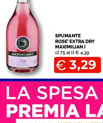 Spumante Rosé Extra Dry Maximilian I