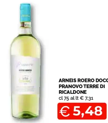 Arneis Roero DOCG Pianov Terre di Ricaldone