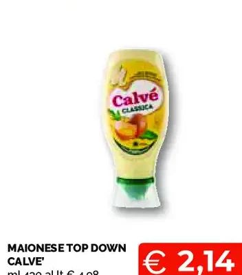 Maionese Top Down Calvé