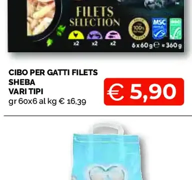 Cibo per gatti Filets Sheba