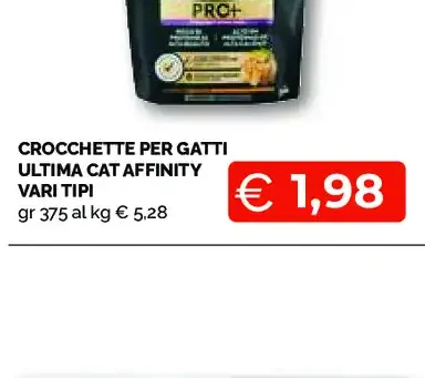 Crocchette per gatti Ultima Cat Affinity