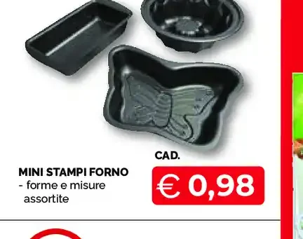 Mini stampi forno