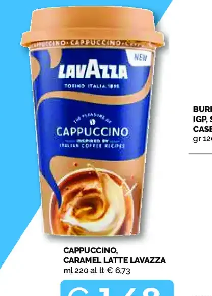 Cappuccino caramel latte