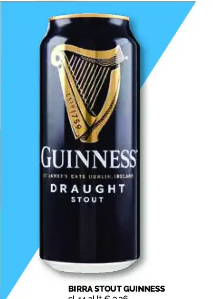 Birra stout Guinness