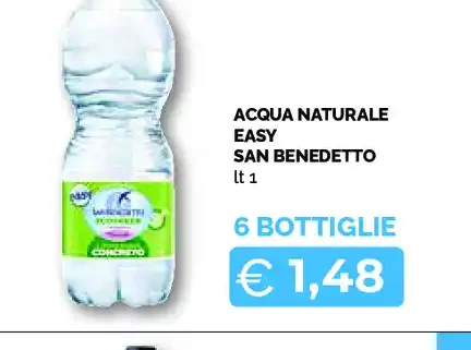 Acqua naturale Easy San Benedetto