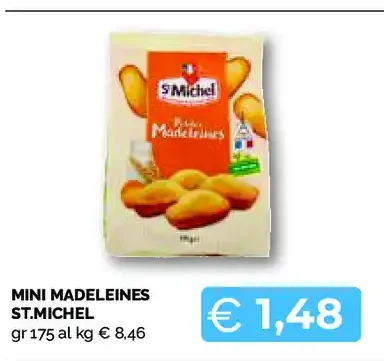 Mini madeleines