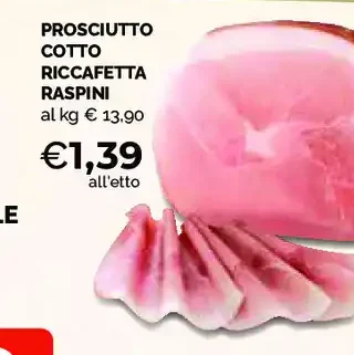 Prosciutto cotto