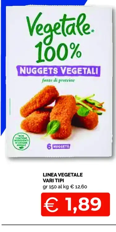 Nuggets vegetali