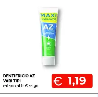 Dentifricio AZ