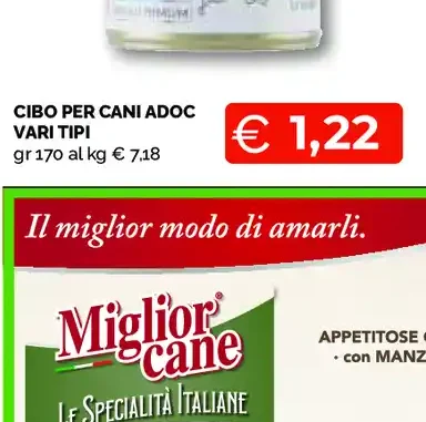 Cibo per cani Adoc
