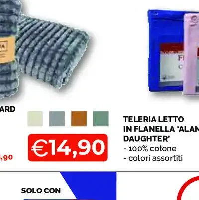 Coperta jacquard Ottawa tinta unita singola