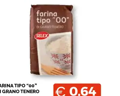 Farina tipo 00 di grano tenero