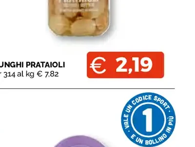 Funghi prataioli