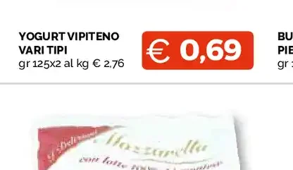Yogurt Vipiteno vari tipi