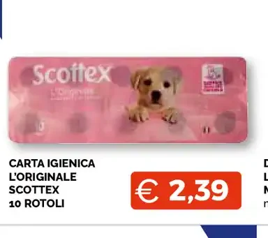 Carta igienica L'Originale Scottex