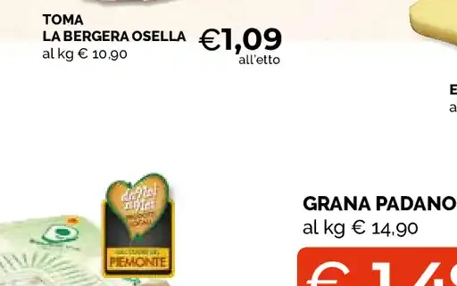 Toma La Bergera Osella