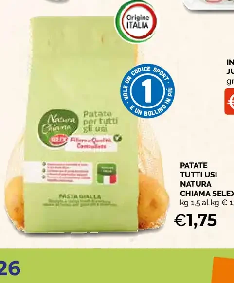 Patate Tutti Usi Natura Chiama Selex