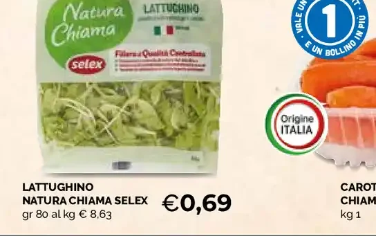 Lattughino Natura Chiama Selex