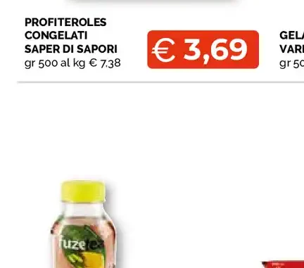 Profiteroles congelati Saper di Sapori
