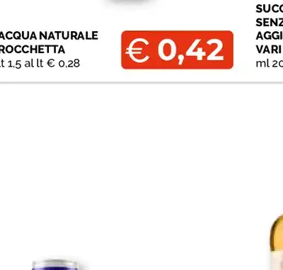 Acqua naturale Rocchetta