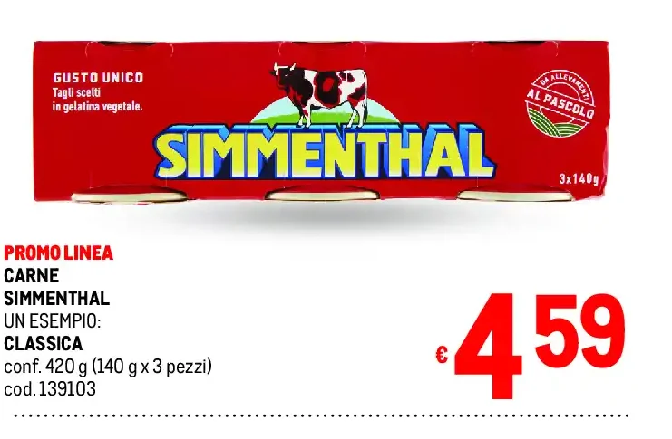 Carne Simmenthal Classica