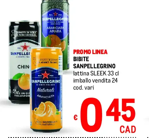 Bibite Sanpellegrino