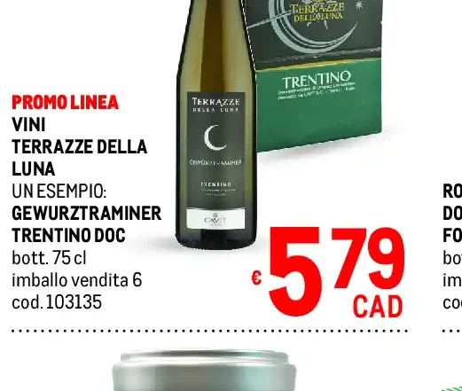 Gewurztraminer Trentino DOC Terrazze della Luna
