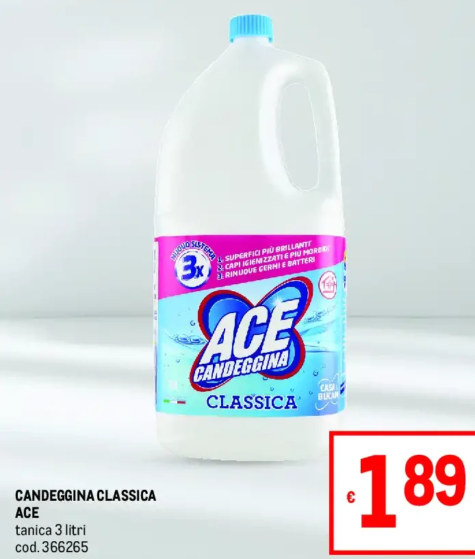 Candeggina classica Ace