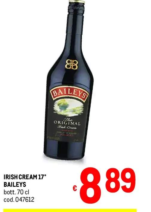 Irish cream Baileys