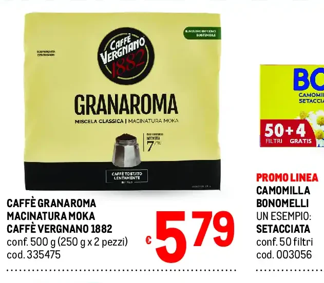 Caffè Granaroma Macinato Moka