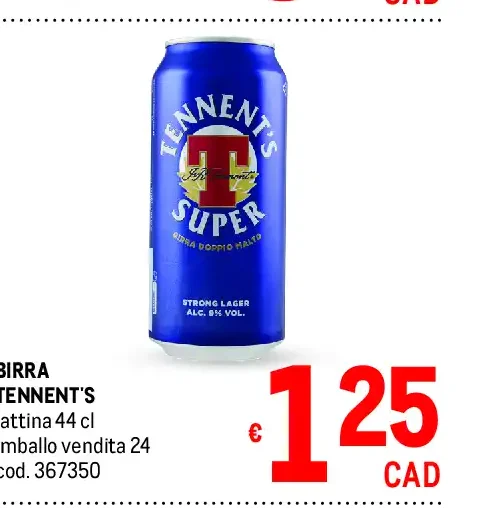 Birra Tennent's