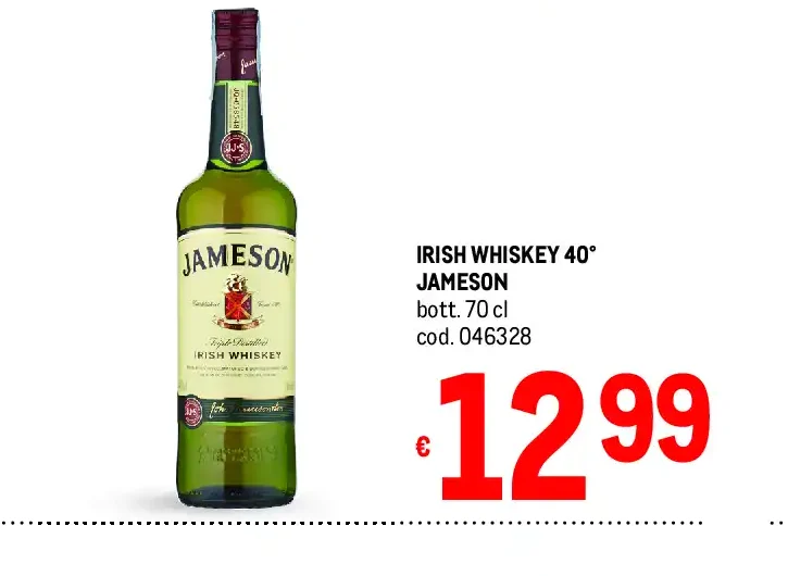 Jameson Irish Whiskey