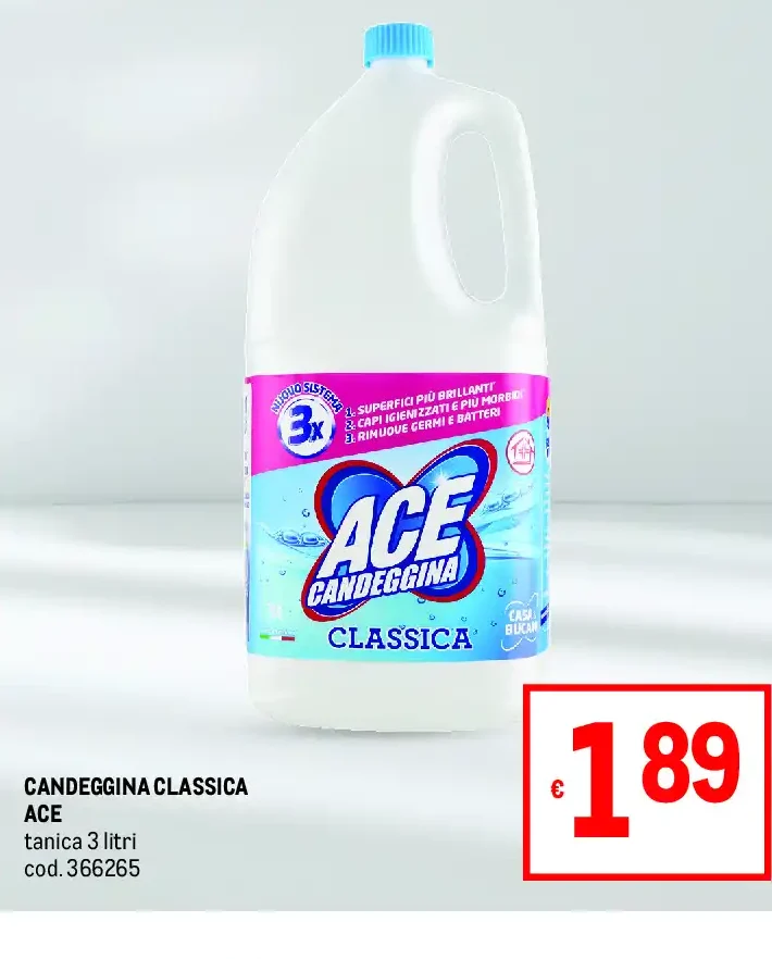 Candeggina classica Ace