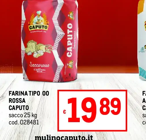 Farina tipo 00 Rossa Caputo